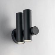 Applique per esterno in alluminio antracite IP44 led integrato 4000°k 7.5W 620 lm direzionali REVERSE Applique per esterno in alluminio antracite IP44 led integrato 4000°k 7.5W 620 lm direzionali REVERSE